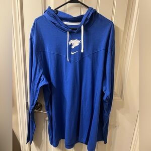 Men’s Nike  UK Kentucky Wildcats hooded long sleeve tee Sz XL University of KY